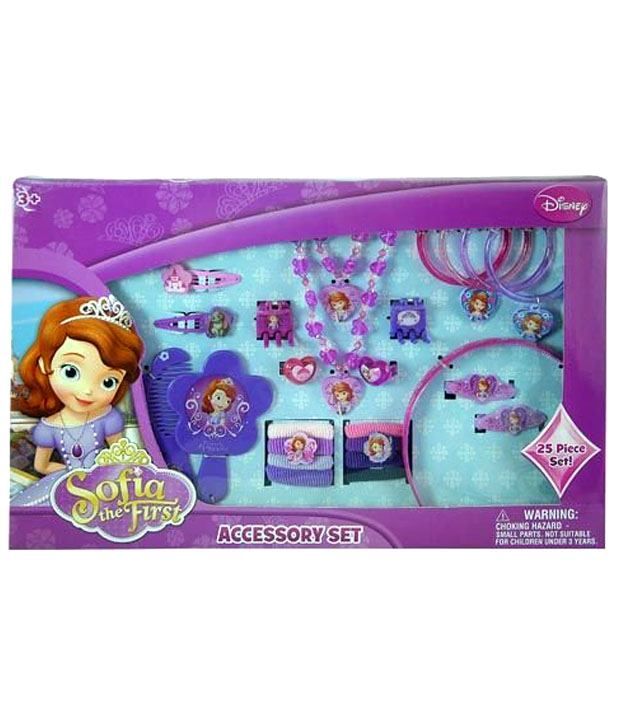 Disney Princess Sofia The First 25 Piece Jewellery And Hair Accessory