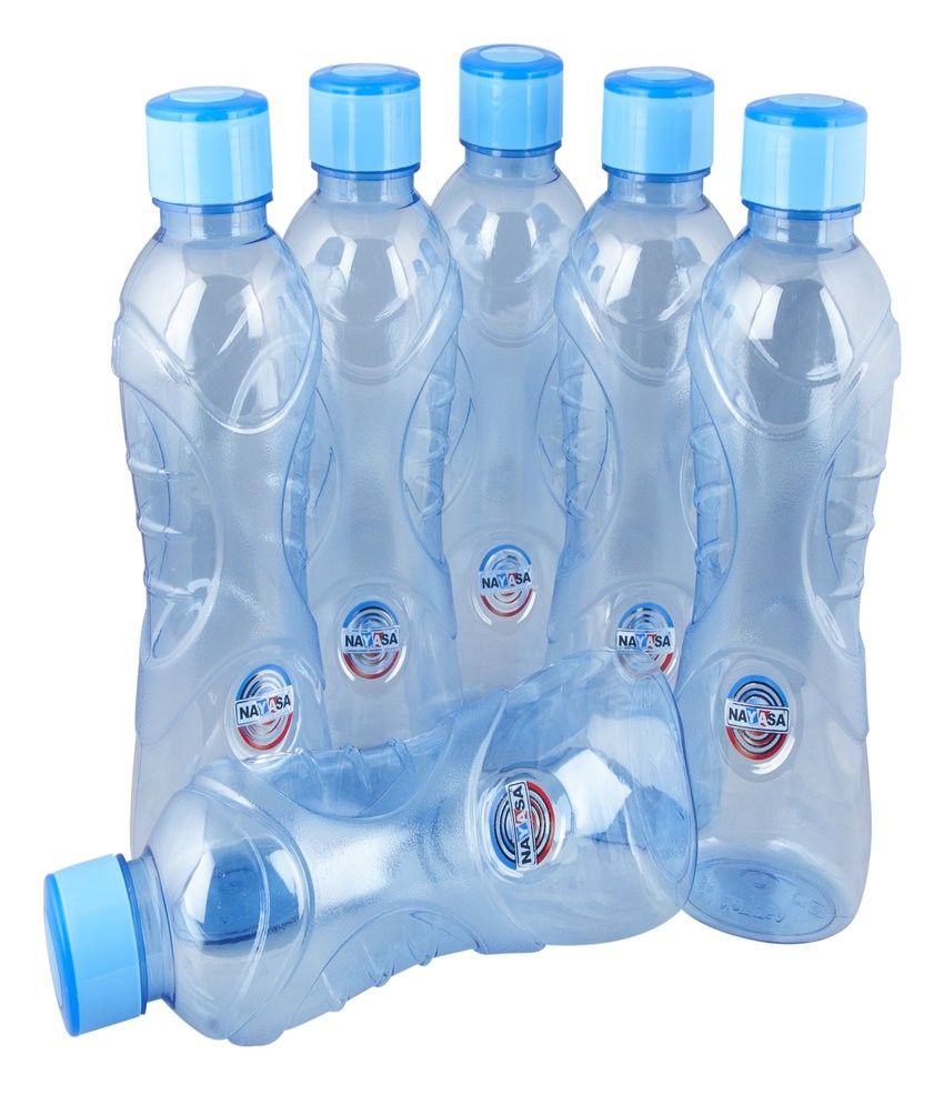 Nayasa Virgin Plastic 1000 ml each Water Bottles Buy Online at Best