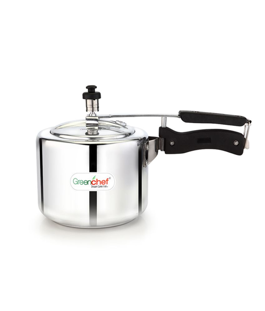 Greenchef Silver 3 Ltrs Inner Lid Pressure Cookers Buy Online at Best