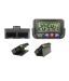 Taksun Car Dashboard / Office Desk Alarm Clock and Stopwatch with Flexible Stand
