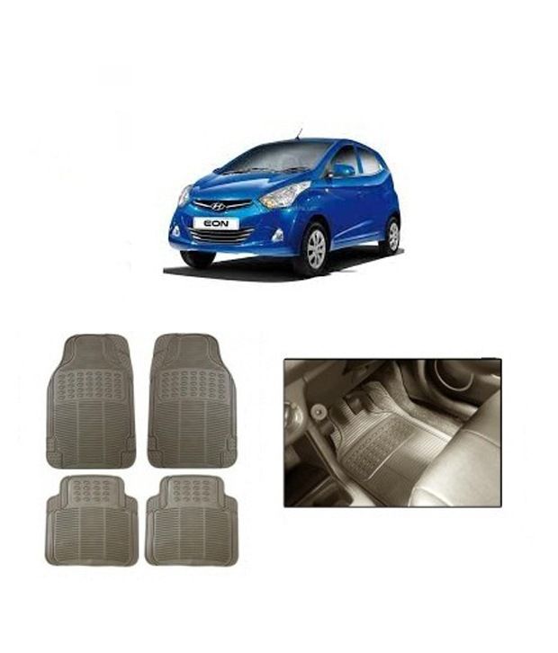 Speedwav Beige Car Foot Mats For Hyundai Eon Buy Speedwav Beige