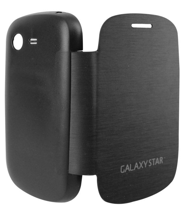 Casem Samsung Galaxy Star S5282 Black Flip Case Cover Flip Cover Flip