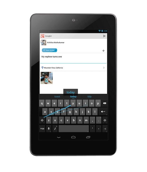 Как узнать nexus 7 wifi или 3g