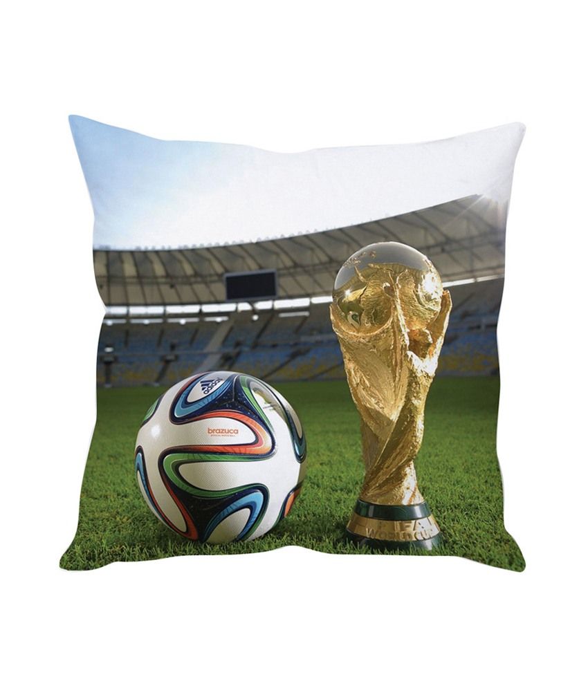 World Cup 2014 Football Cushion Cover: Buy Online at Best Price | Snapdeal