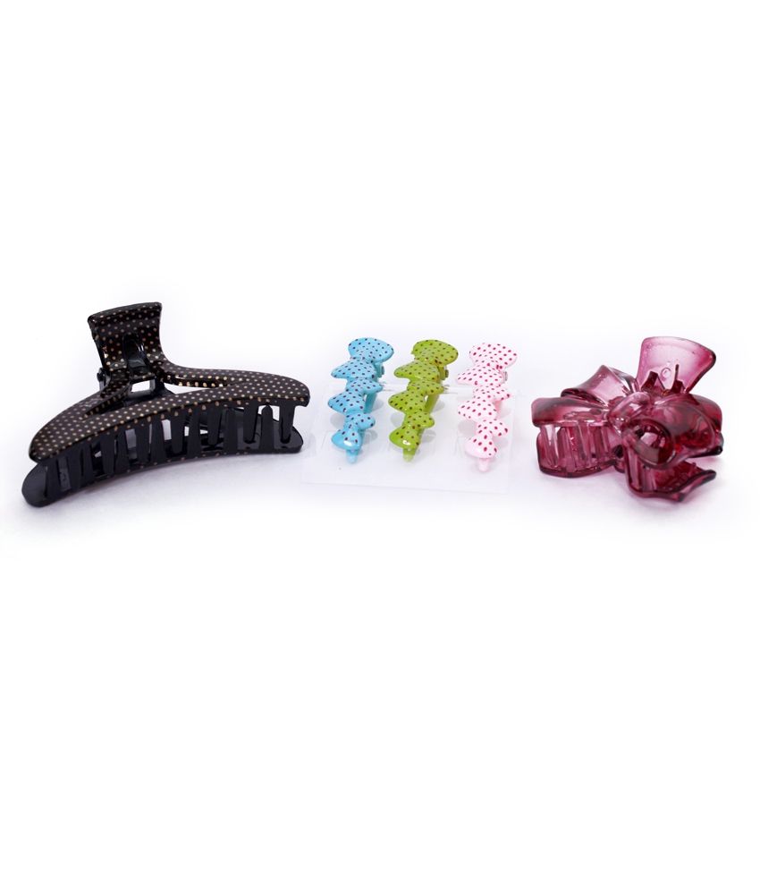E Soft Pretty Hair Pins And Large Clutchers Combo Buy Online At