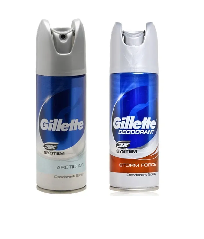 Gillette discount deodorant spray