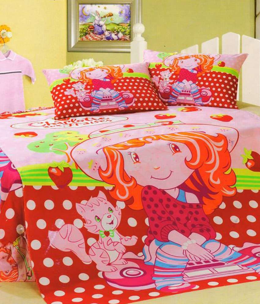 Satcap Multicolour Baby Themes Poly Cotton Double Bedsheet Buy Satcap