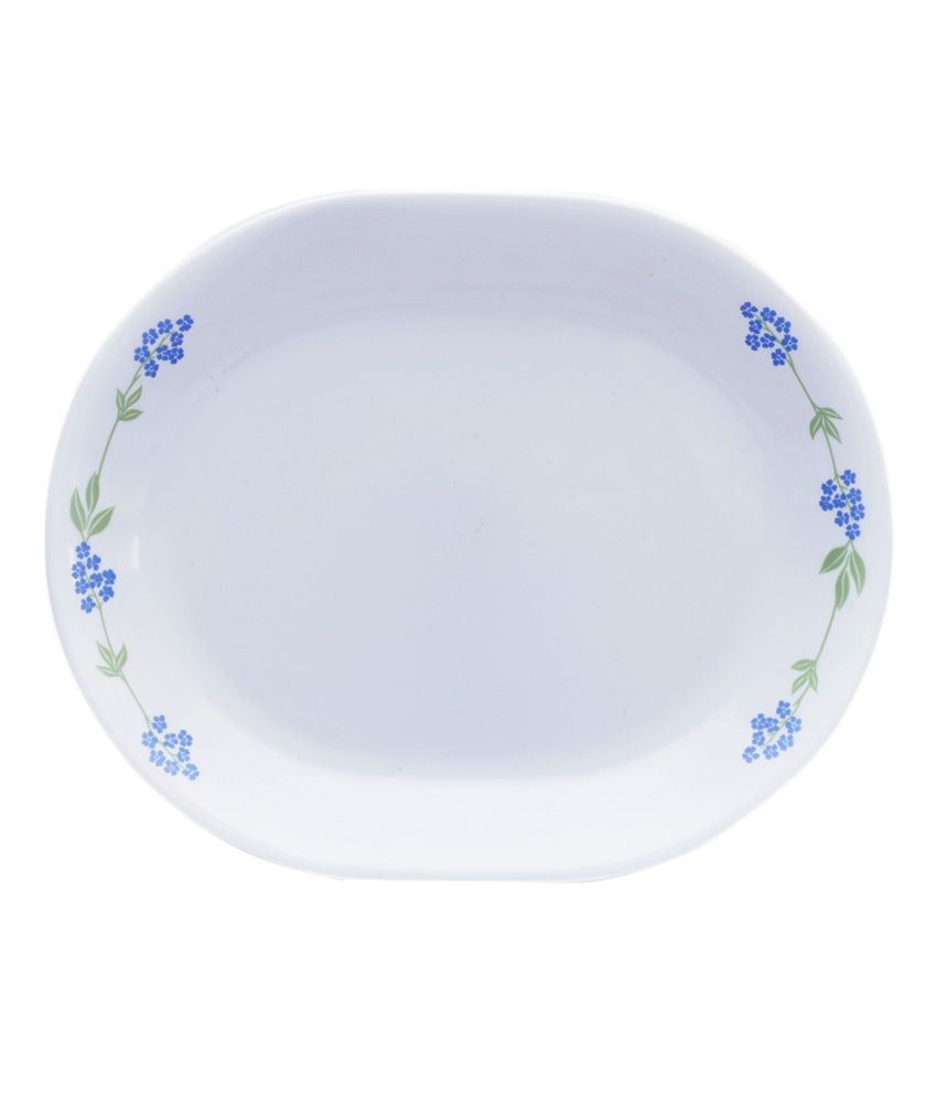 Corelle 1 Pc Serving Platter Livingware Secret Garden Oval Corelle 1 Pc Serving Platter Livingware Secret Garden Oval