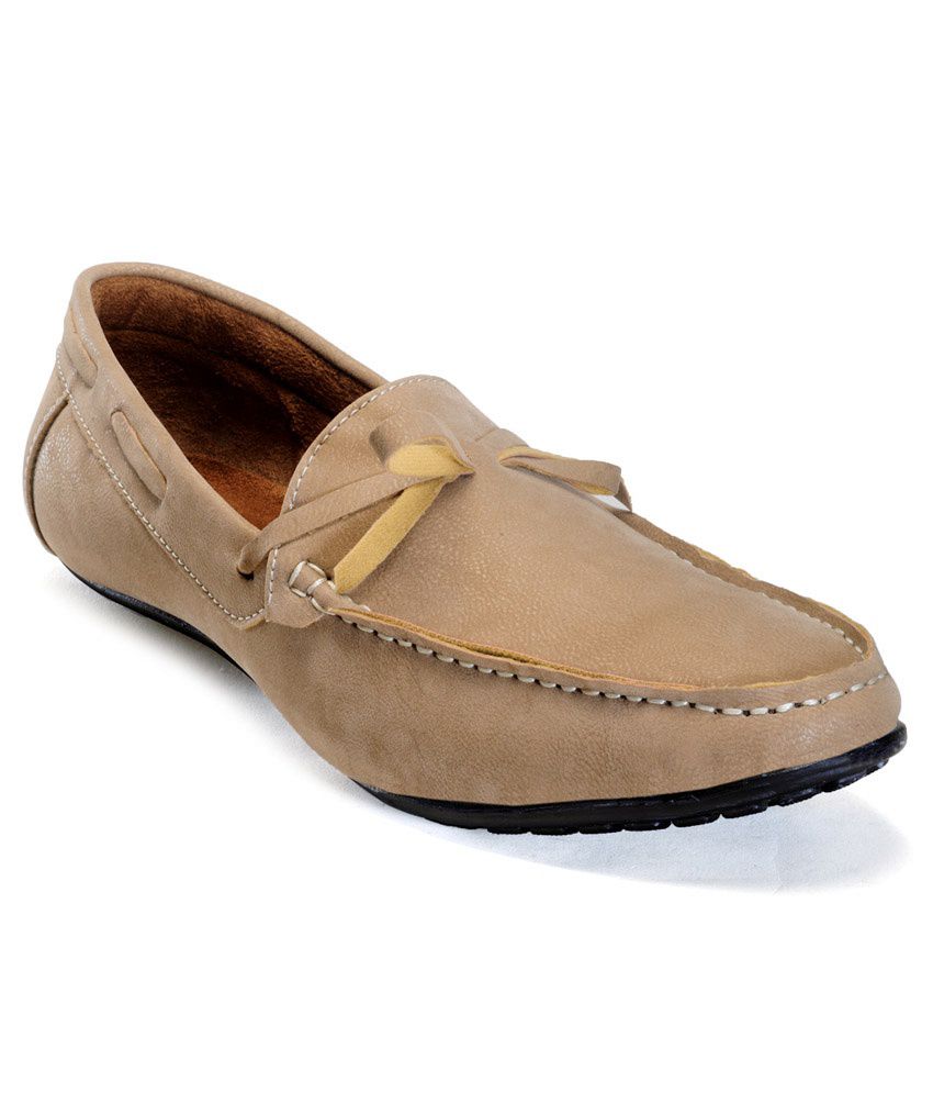 Randier Beige Loafers Price in India- Buy Randier Beige Loafers Online ...