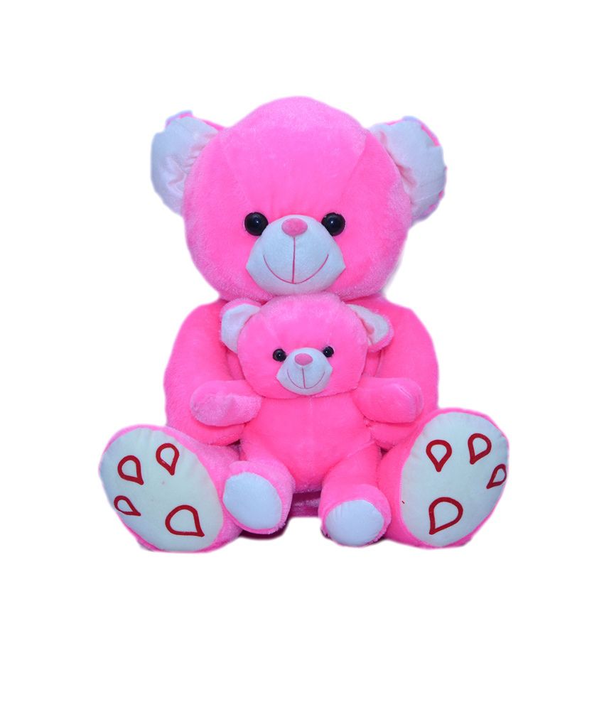 teddy bear in pink colour