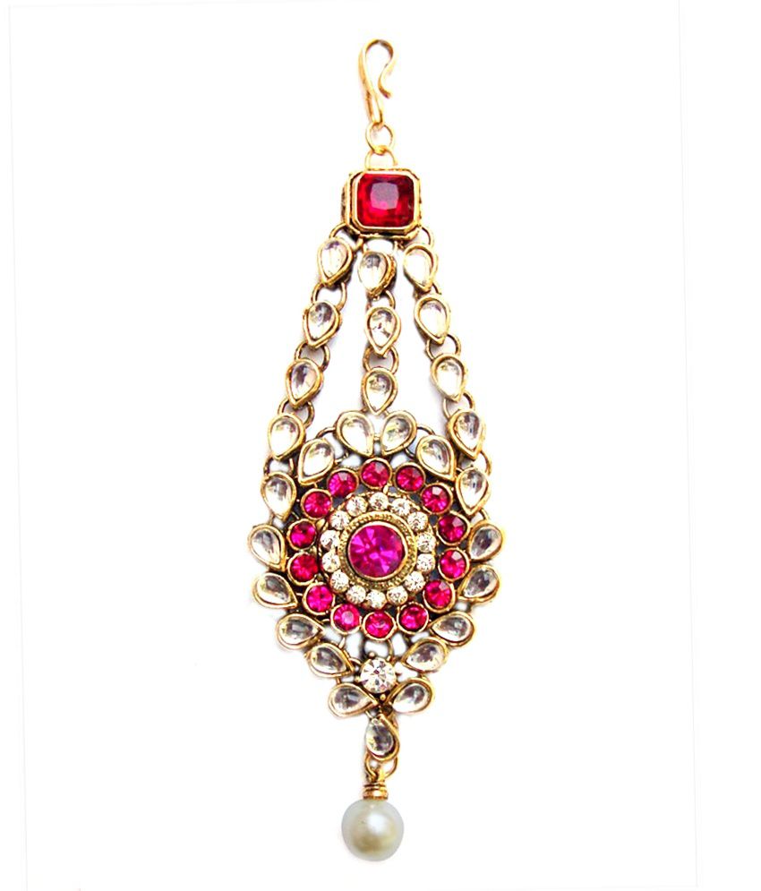 Lucky Jewellery Maganta, Kundan Set: Buy Lucky Jewellery Maganta ...