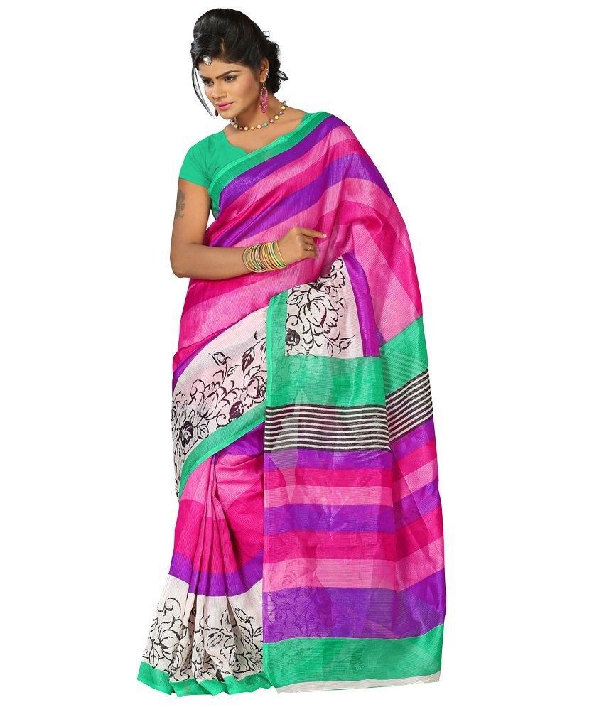 silk saree for pooja