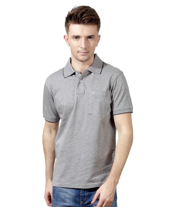 allen solly grey tshirt