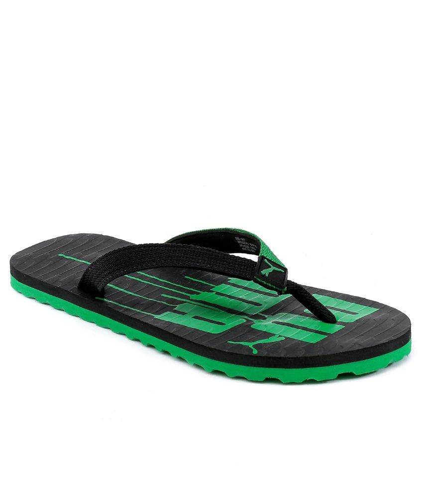 puma miami flip flops