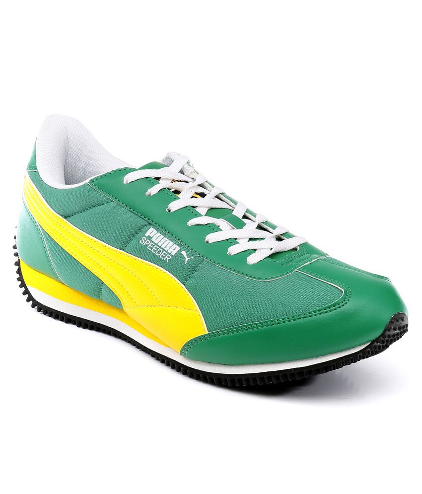 Puma Green Lifestyle Shoes - Buy Puma Green Lifestyle Shoes Online at ...