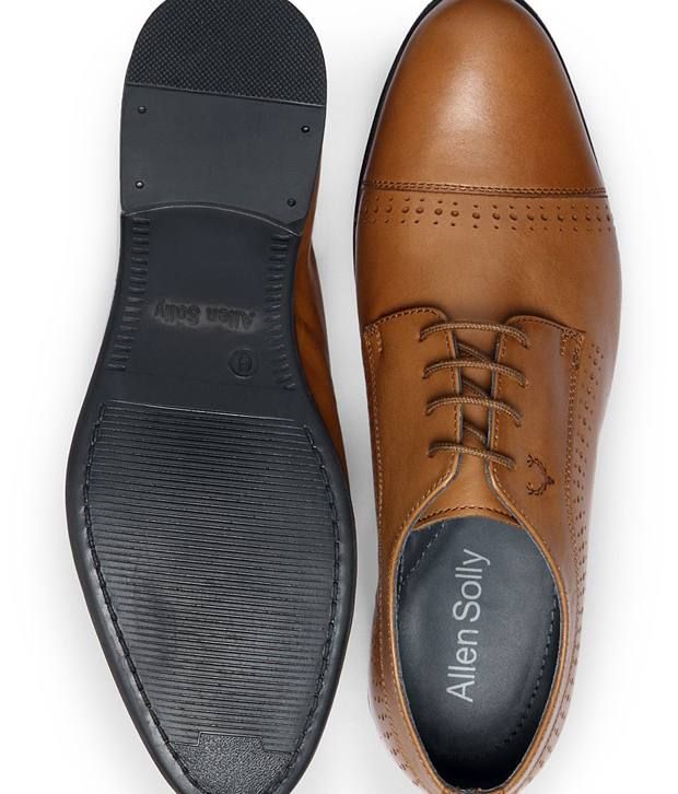 allen solly formal shoes online