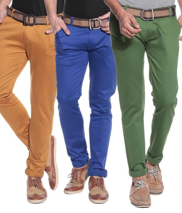 stretchable chinos