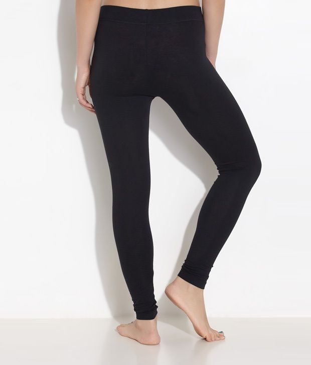 Buy Hanes White Cotton Skinny Jeggings 