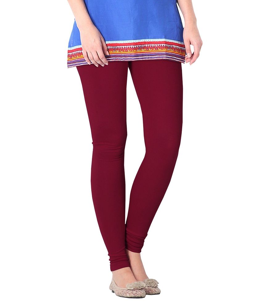 maroon workout leggings