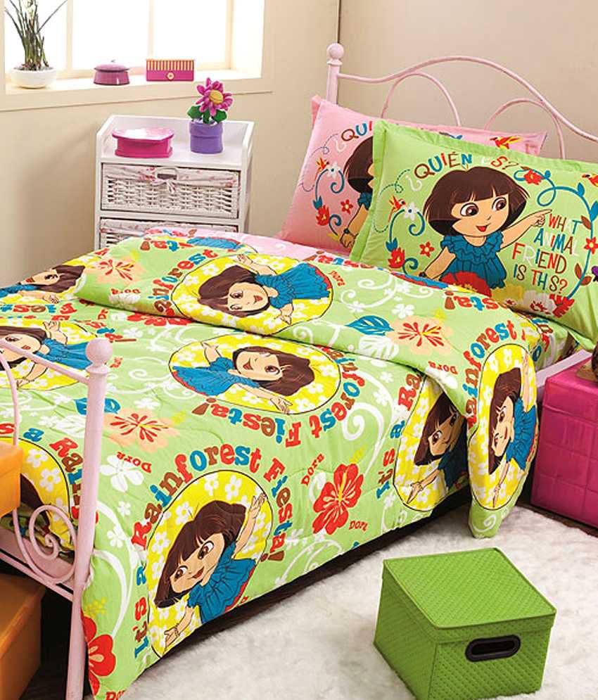 Portico New York Dora Green Kids Bedsheet Set Single Buy Portico