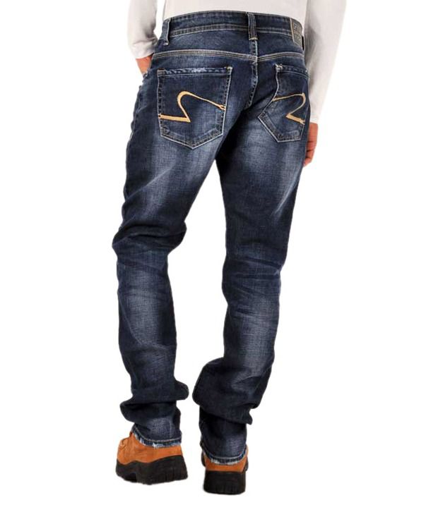 Spykar Men Jeans With Lycra Denim Slim Fit - Buy Spykar Men Jeans With ...