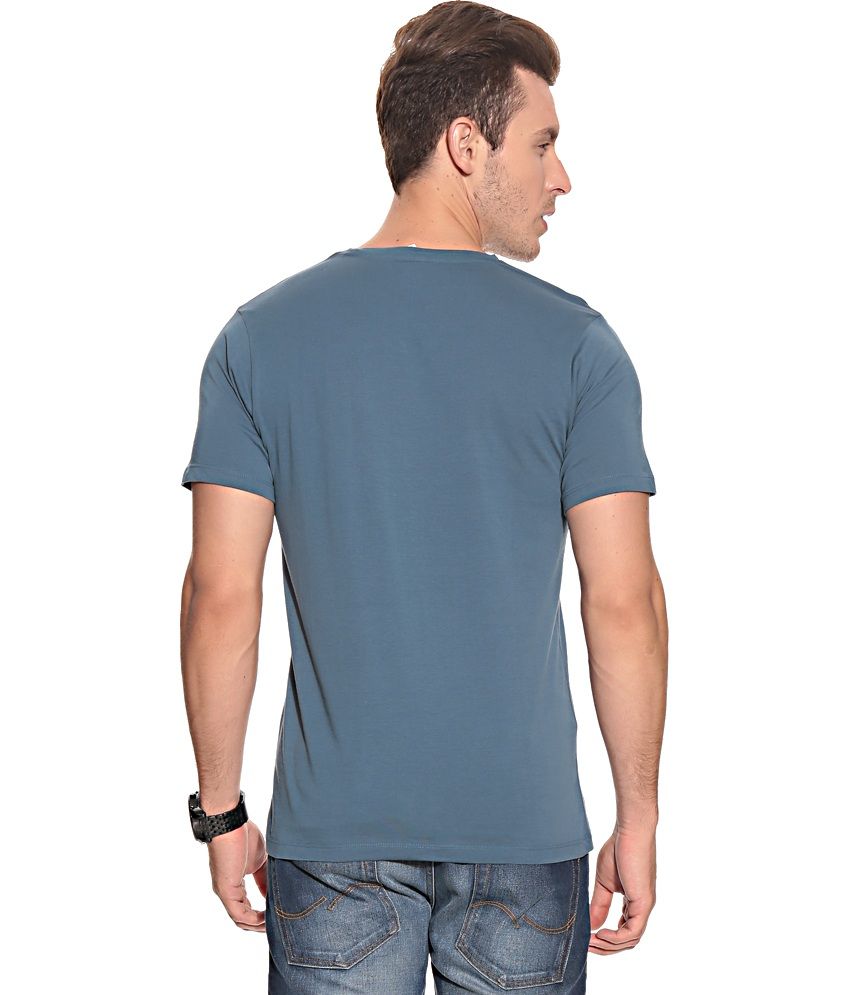 jack and jones blue tshirt