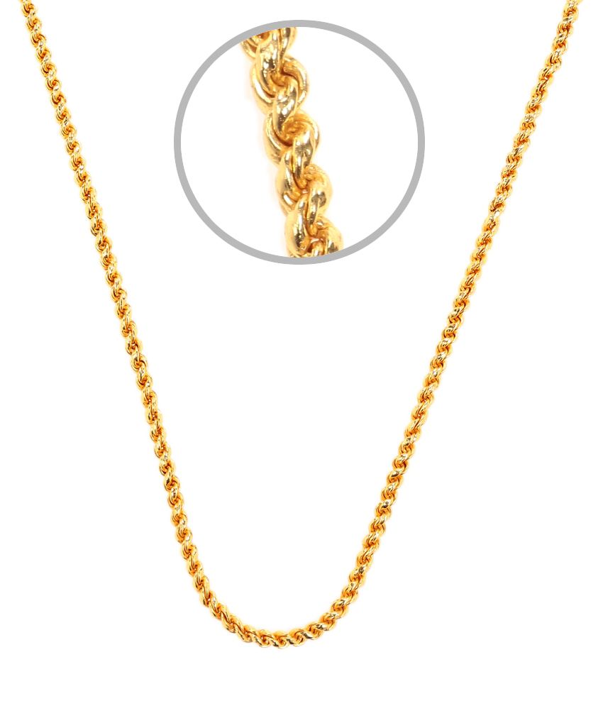 Gold Plated Twisted Chain by GoldNera: Buy Gold Plated Twisted Chain by ...