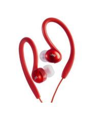 JVC Sports Clip HA-EBX5-R In Ear Earphones (Red)