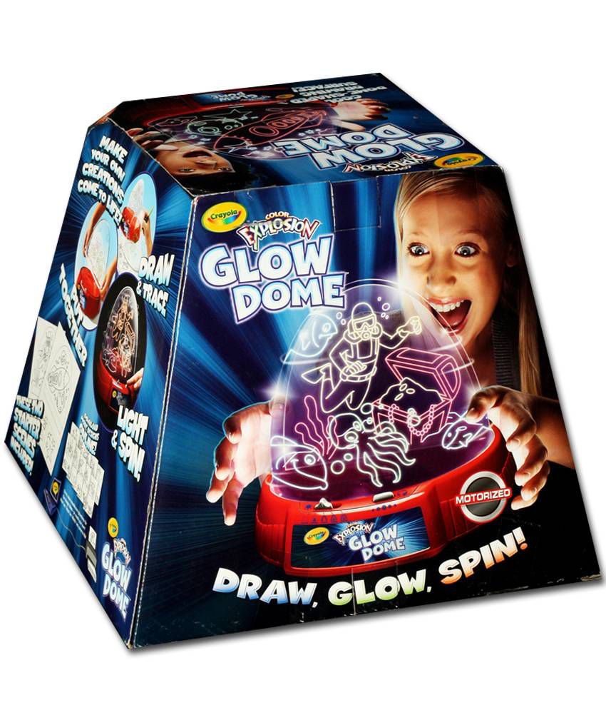 Crayola Color Explosion Glow Dome 4