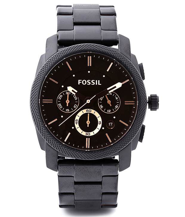 Fossil Machine FS4682 Chronograph Men's Watch Price in India: Buy ...
