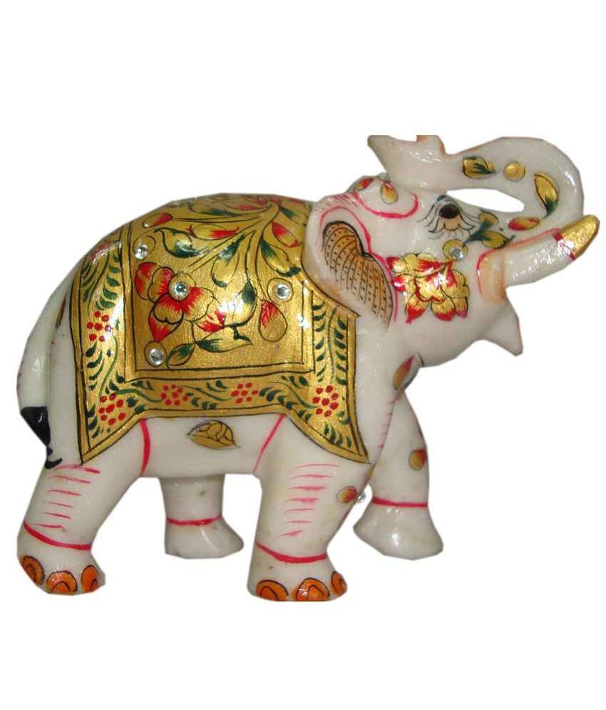 Haveli Arts Marble Elephant Buy Haveli Arts Marble Elephant at Best
