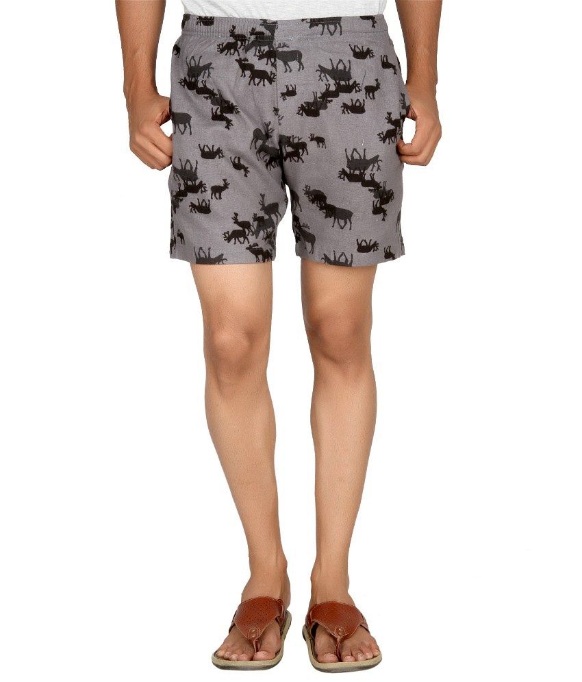 Download Macoro Trendy Gray Boxer Shorts - Buy Macoro Trendy Gray ...