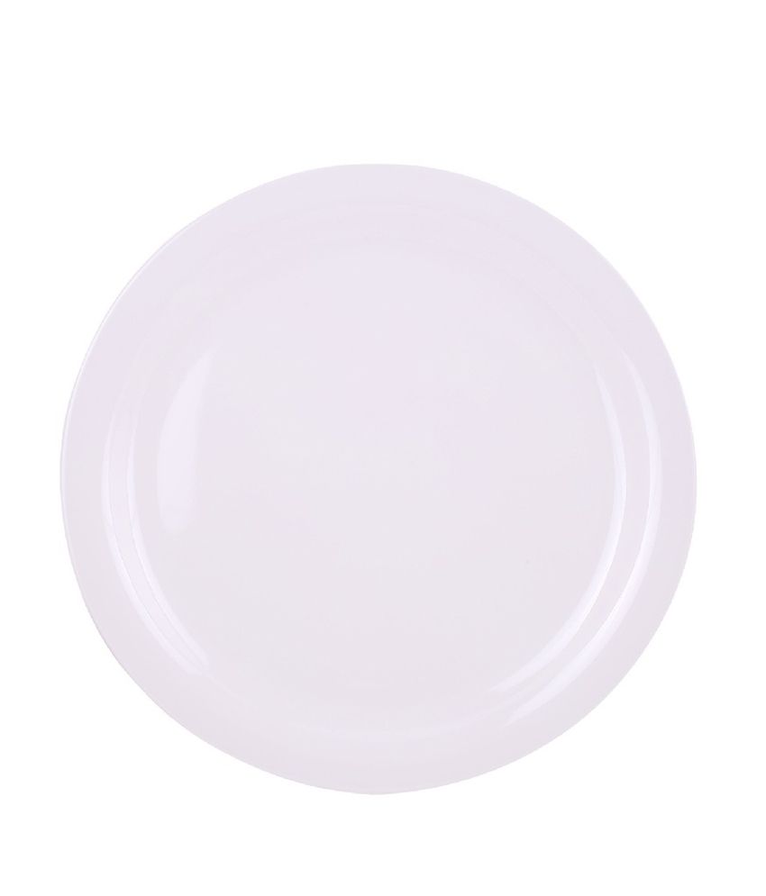 plain white dinner set