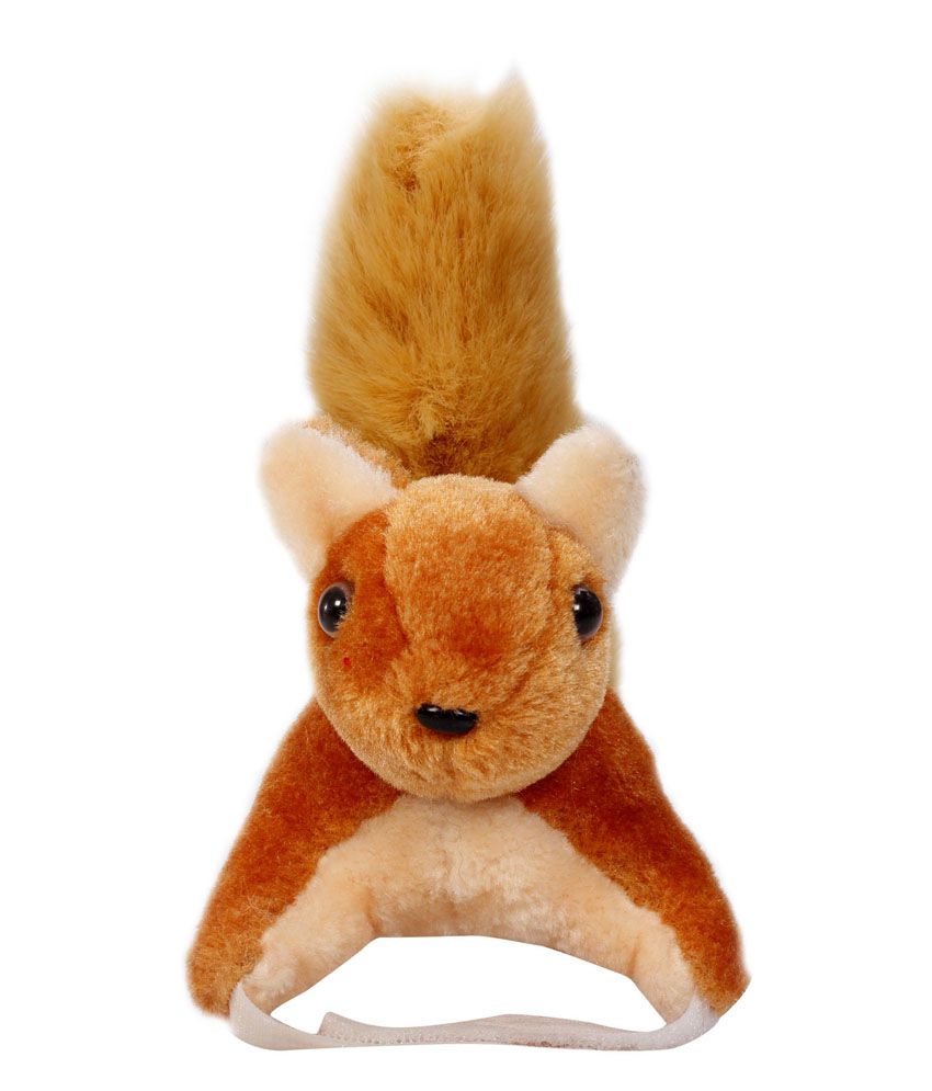     			Tickles 1 Pcs Squirrel Curtain Holder Soft Plush Toy Curtain Tiebacks Holder Clip for Children Living Room Decoration Accessories Window Curtain Decorations (Color: Brown)