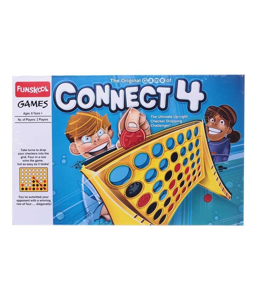 Funskool Connect 4 Board Game Board Games - Buy Funskool Connect 4 ...