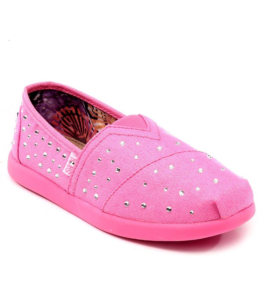 pink bobs skechers