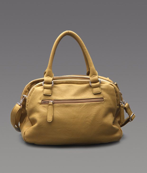 pastel yellow handbag