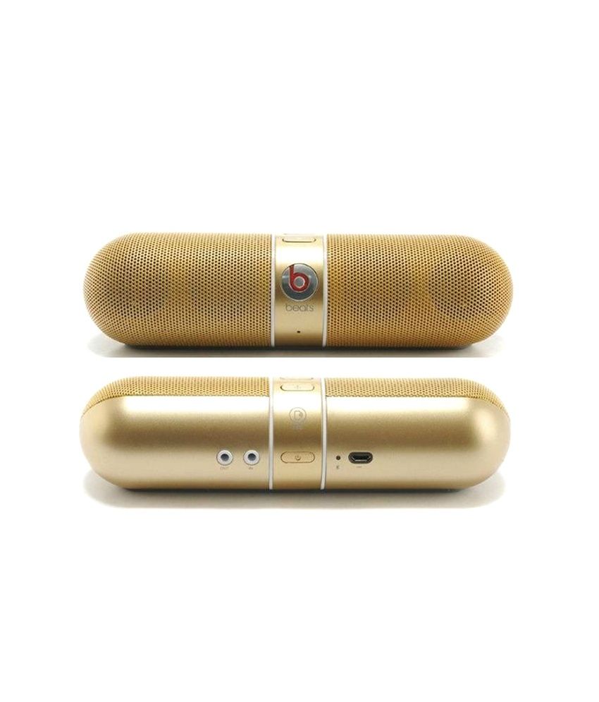 beats pill gold