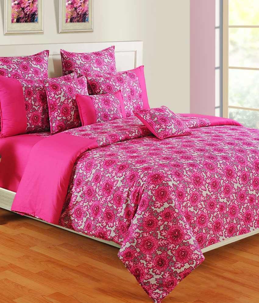 Swayam Compleat Bedding Set In A Bag (Set Of 8 Pieces) - Buy Swayam ...