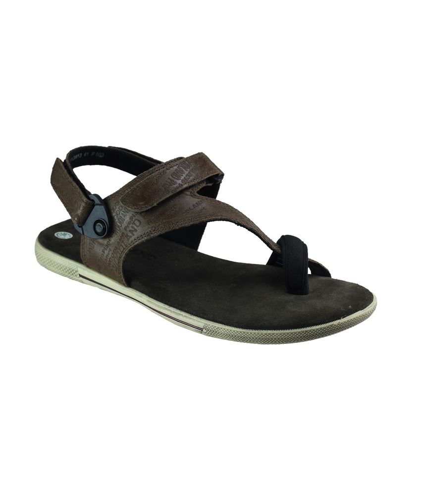 Woodland Wdgd1143112-Brown Mens Sandal Price in India- Buy Woodland ...