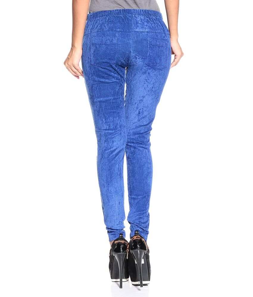 blue denim jeggings