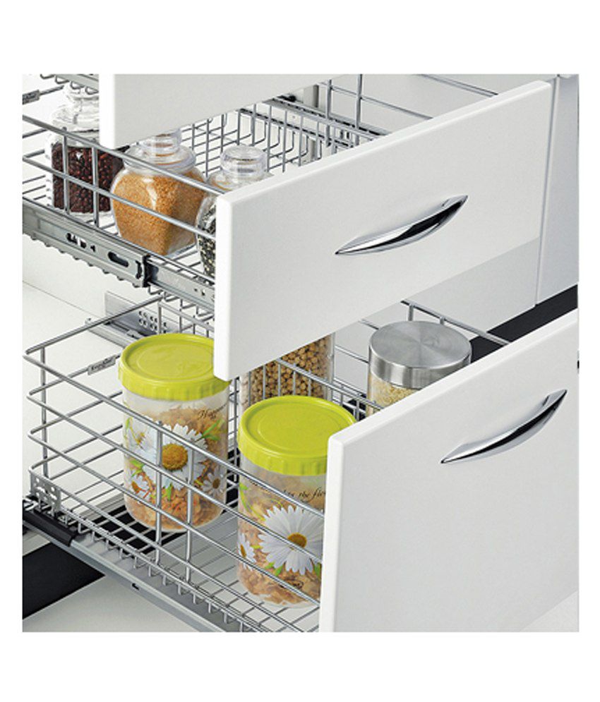 Zansaar Exclusives Stainless Steel Kitchen Cabinet Accessory Partition Basket Buy Zansaar Exclusives Stainless Steel Kitchen Cabinet Accessory Partition Basket Online At Low Price Snapdeal