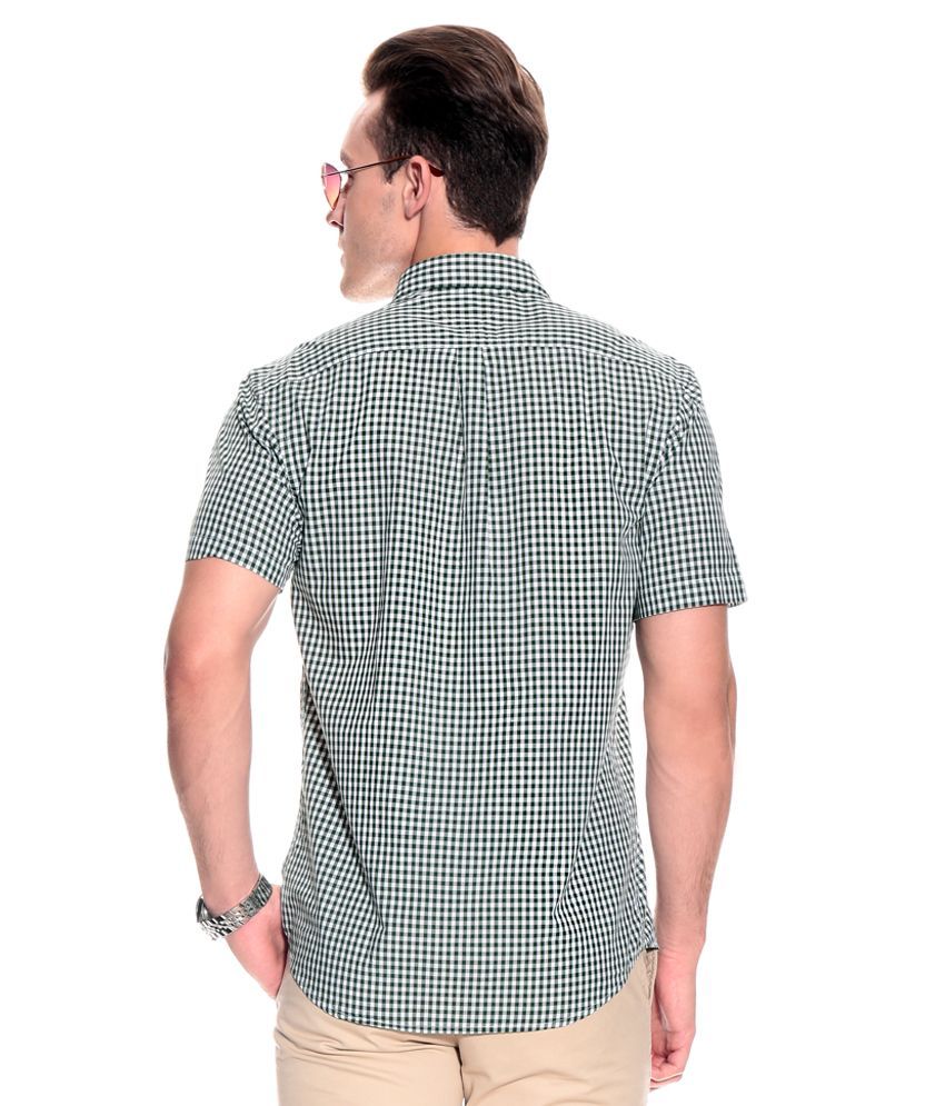 indian terrain green shirt