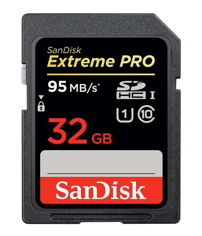     			SanDisk Extreme Pro 32 GB Class 10 Camera Memory Card
