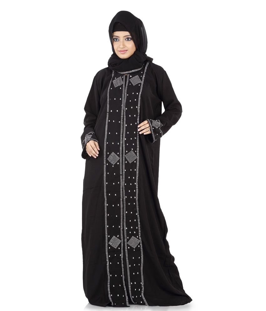 Hawai Double Diamond Lace Burka Price in India - Buy Hawai Double ...