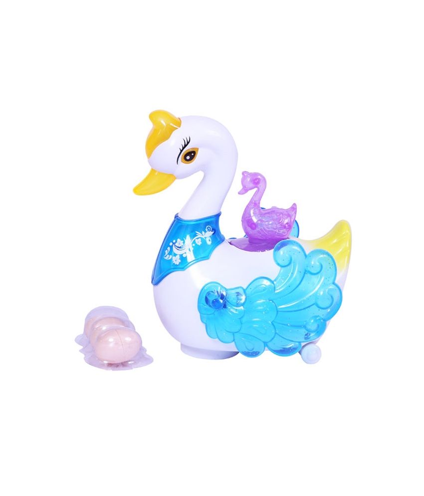 egg swan white pram