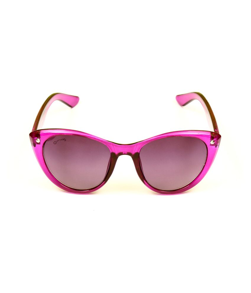 Glitters Cateye Purple Sunglasses - Buy Glitters Cateye Purple ...