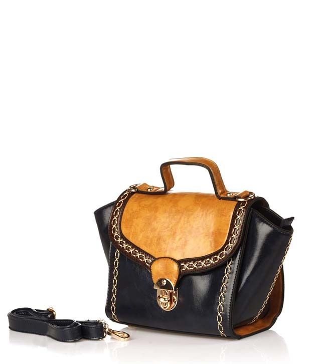 Ella Bags Cross Stitch Sling Bag Blue Buy Ella Bags Cross Stitch