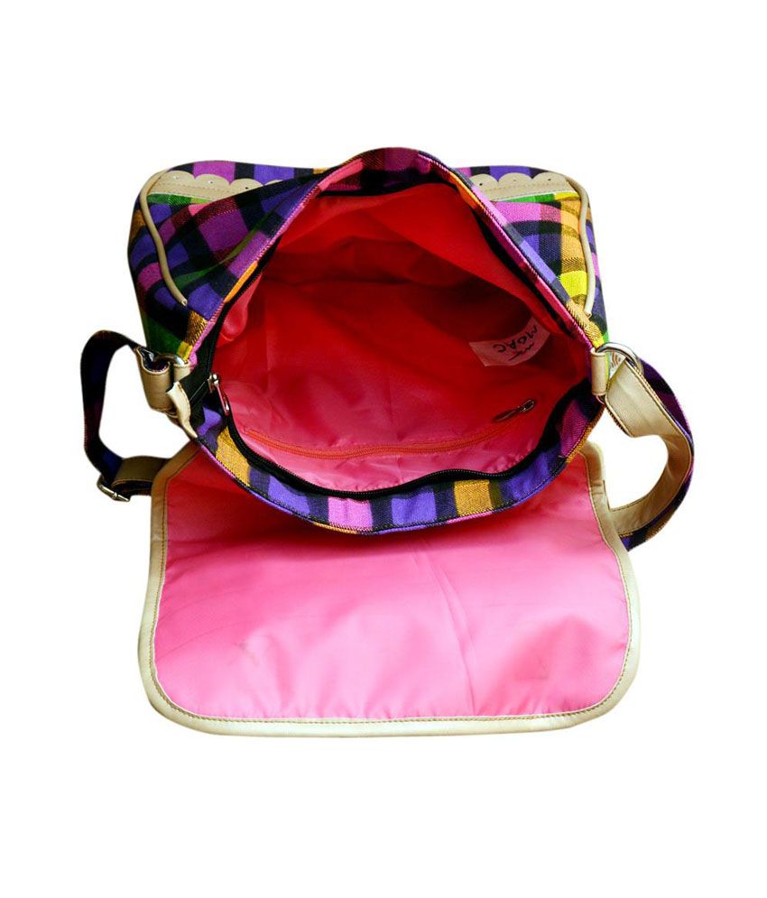 Moac Mult Color Canvas Cloth Sling Bags Buy Moac Mult Color Canvas