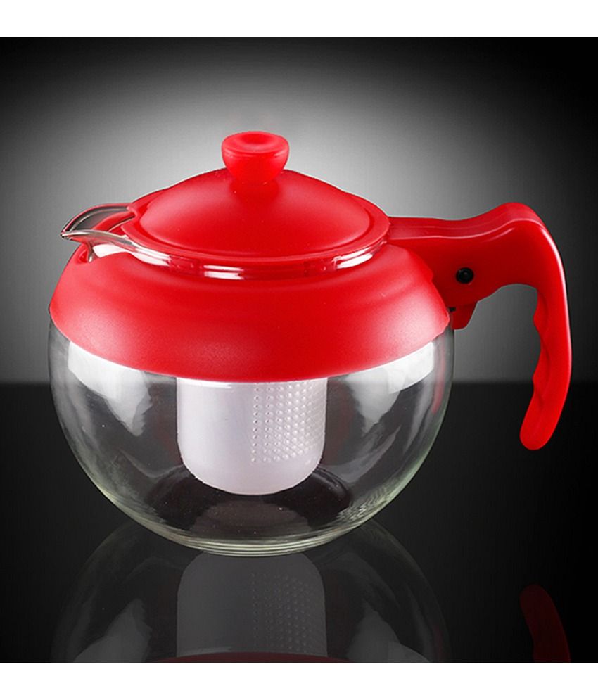 Roxx Red Glass And Plastic Teapot Buy Online at Best Price in India